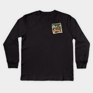 Say Cheese And Die! Kids Long Sleeve T-Shirt